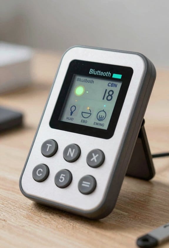 bluetooth guided wall scanning
