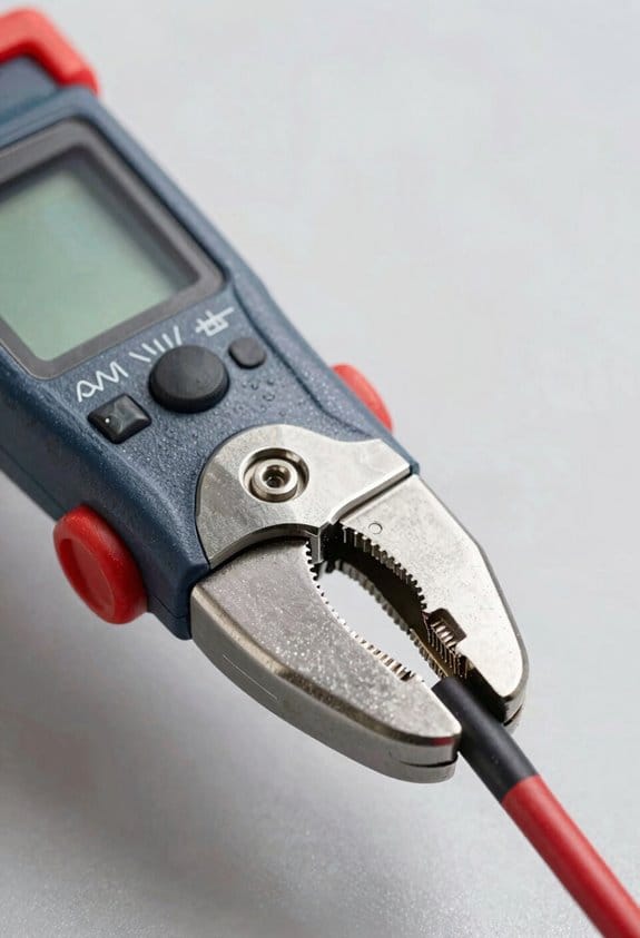 clamp single conductor accurately