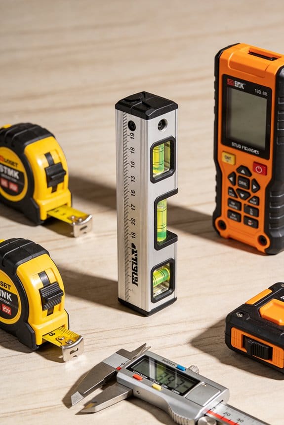 compact renovation measurement tools