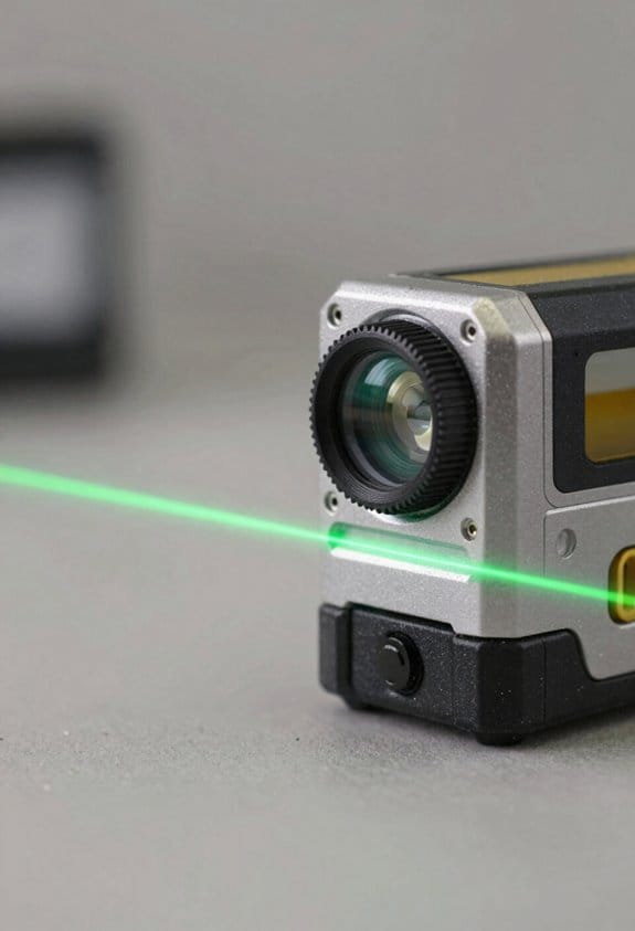 green beams boost visibility