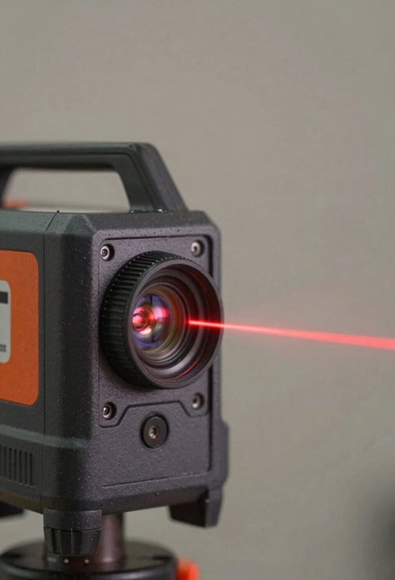 laser guided level and alignment