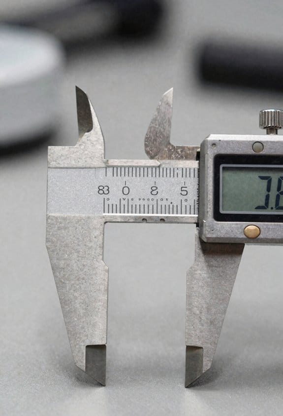 modular caliper calibration guides