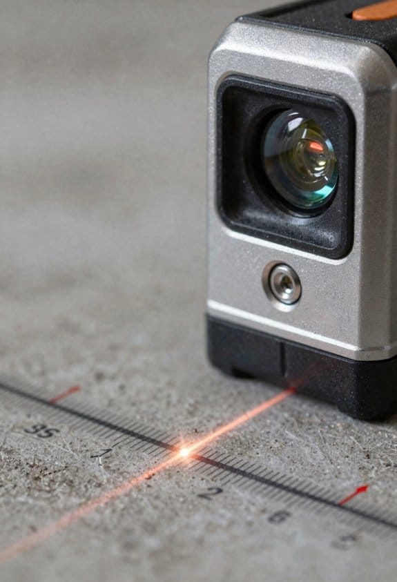 repeatable laser beam offset