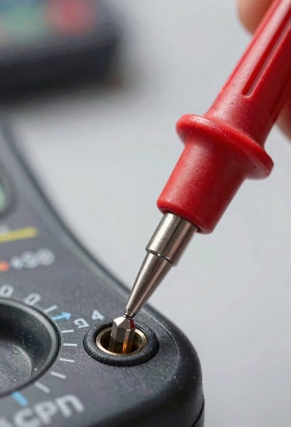 safe high voltage measurement procedure