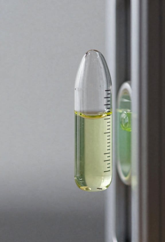 vial sensitivity determines placement error